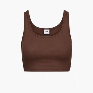 TNA Ribbed Cropped Tank